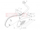 PIAGGIO Liberty 50 4T Delivery Silencer