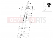 PIAGGIO Liberty 50 4T Delivery Fork's components (Wuxi Top)