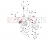 PIAGGIO Liberty 50 4T Carburetor's components
