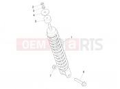 PIAGGIO Liberty 50 4T Rear suspension - Shock absorber/s