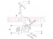 PIAGGIO Liberty 50 4T Brakes pipes - Calipers