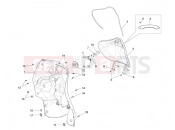 PIAGGIO Liberty 50 4T Front glove-box - Knee-guard panel