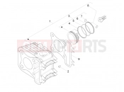 PIAGGIO Liberty 50 4T Cylinder-piston-wrist pin unit