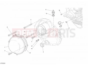DUCATI Superbike 1098 S Tricolore CLUTCH COVER, OUTER » CLUTCH
