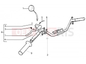 PIAGGIO Handlebars component parts