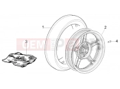 PIAGGIO Rear wheel