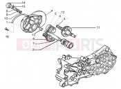 PIAGGIO Rear wheel shaft