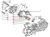 PIAGGIO REAR WHEEL SHAFT