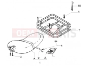 PIAGGIO SADDLE -LUGG.CARRIER