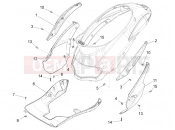 PIAGGIO Liberty elettrico PPT (E) oldal burkolat - idomzat
