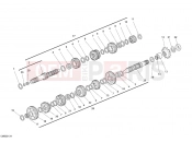 DUCATI Superbike 1098 S Tricolore GEAR BOX » UNCLASSIFIED
