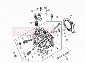 PIAGGIO MP3 125 YOUrban ERL hengerfej - szelep