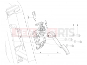 PIAGGIO MP3 125 YOUrban ERL fékpedál