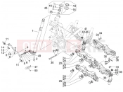 PIAGGIO MP3 250 Fork/steering tube - Steering bearing unit