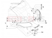 PIAGGIO MP3 250 ie MIC (USA) hátsó lámpa - irányjelző