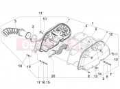 PIAGGIO MP3 300 4T 4V ie LT Hibrid levegőszűrő