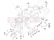 PIAGGIO MP3 300 4T 4V ie LT Hibrid kábelezés