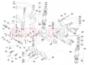 PIAGGIO MP3 300 ie LT Business - Sport Fork/steering tube - Steering bearing unit