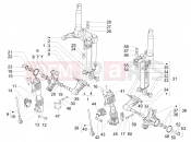 PIAGGIO MP3 300 ie LT Business - Sport Fork's components (Mingxing)