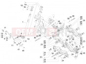 PIAGGIO MP3 300 ie MIC Fork/steering tube - Steering bearing unit