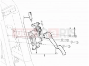 PIAGGIO MP3 300 YOUrban ERL fékpedál
