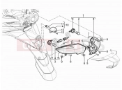 PIAGGIO MP3 300 YOUrban ERL hátsó lámpa - irányjelző