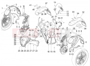 PIAGGIO MP3 300 YOUrban ERL kerékdob - sárvédő