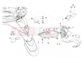 PIAGGIO MP3 300 YOUrban LT RL - Sport hátsó lámpa - irányjelző