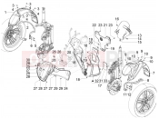 PIAGGIO MP3 300 YOUrban LT RL - Sport kerékdob - sárvédő