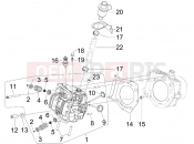 PIAGGIO MP3 400 ie LT Touring hengerfej - szelep