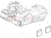 PIAGGIO MP3 500 LT Sport motor