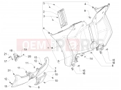 PIAGGIO MP3 500 LT Sport kesztyűtartó - térdelő idom