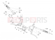 PIAGGIO MP3 500 LT Sport Handlebars - Master cil.