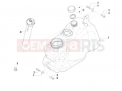 PIAGGIO MP3 500 LT Sport - Business ABS Fuel tank