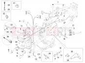 PIAGGIO MP3 500 MAXI Sport Business ABS kábelezés