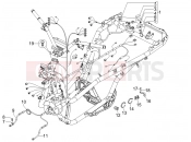 PIAGGIO MP3 500 Sport (USA) Main cable harness