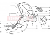 PIAGGIO front shield-footboard-spoiler