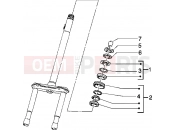 PIAGGIO Steering bearing ball tracks