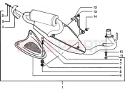 PIAGGIO catalytic silencer