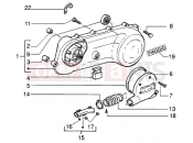 PIAGGIO Transmission cover