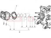 PIAGGIO NRG Power DD Cylinder-piston-wrist pin unit