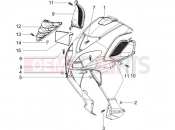 PIAGGIO NRG Power DD Serie Speciale első idom