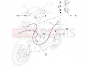 PIAGGIO NRG Power DD Serie Speciale kábelezés