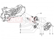 PIAGGIO NRG Power DD Serie Speciale kihajtás tengely