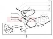 PIAGGIO Catalytic silencer