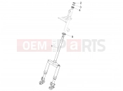 PIAGGIO NRG Power DT Fork/steering tube - Steering bearing unit