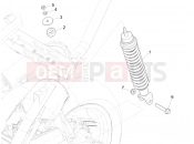 PIAGGIO NRG Power DT hátsó teleszkóp - lengéscsillapító