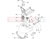 PIAGGIO NRG Power DT Serie Speciale Benzin tank