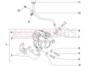 PIAGGIO NRG Power DT Serie Speciale Brakes pipes - Calipers