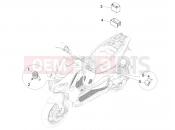PIAGGIO NRG Power DD kezelőszervek - akkumulátor